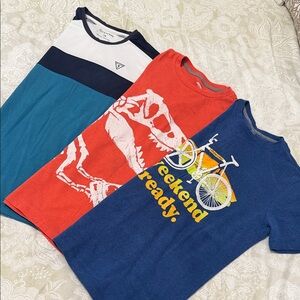 Colorful Kids Graphic T-Shirts Set